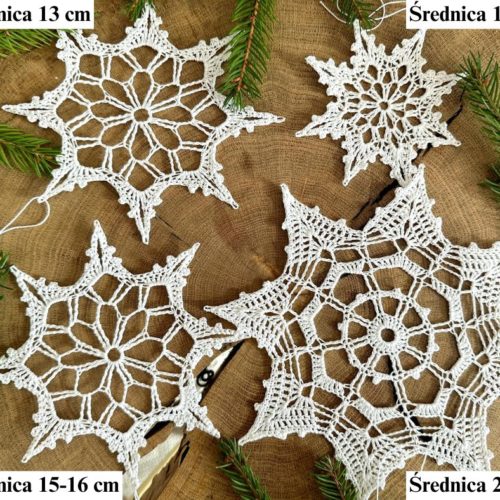 Sniezynka-na-szydelku-biala-z-kordonka-rozne-rozmiary-wielkosci-sniezynka-do-okna-22 Śnieżynka na szydełku biała z kordonka piękna sniezynka na chodzinkę na szydełku, śnieżynka do okna, ozdoby świateczne do okna na Boże narodzenie ozdoby na szydełku choinkowe śniezynki