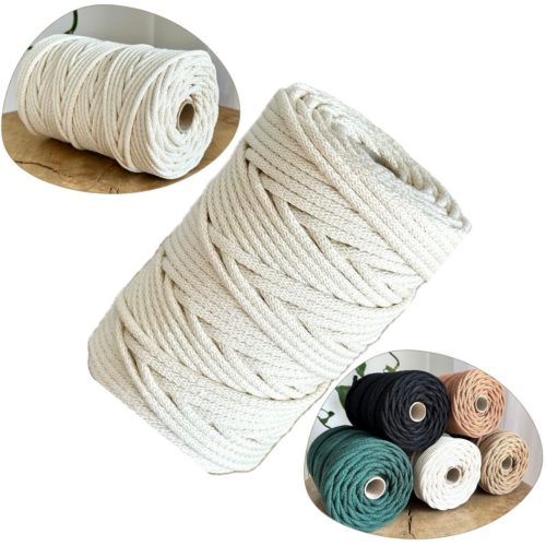 Sznurek do szycia na maszyni toreb ecru kremowy 100 metrów